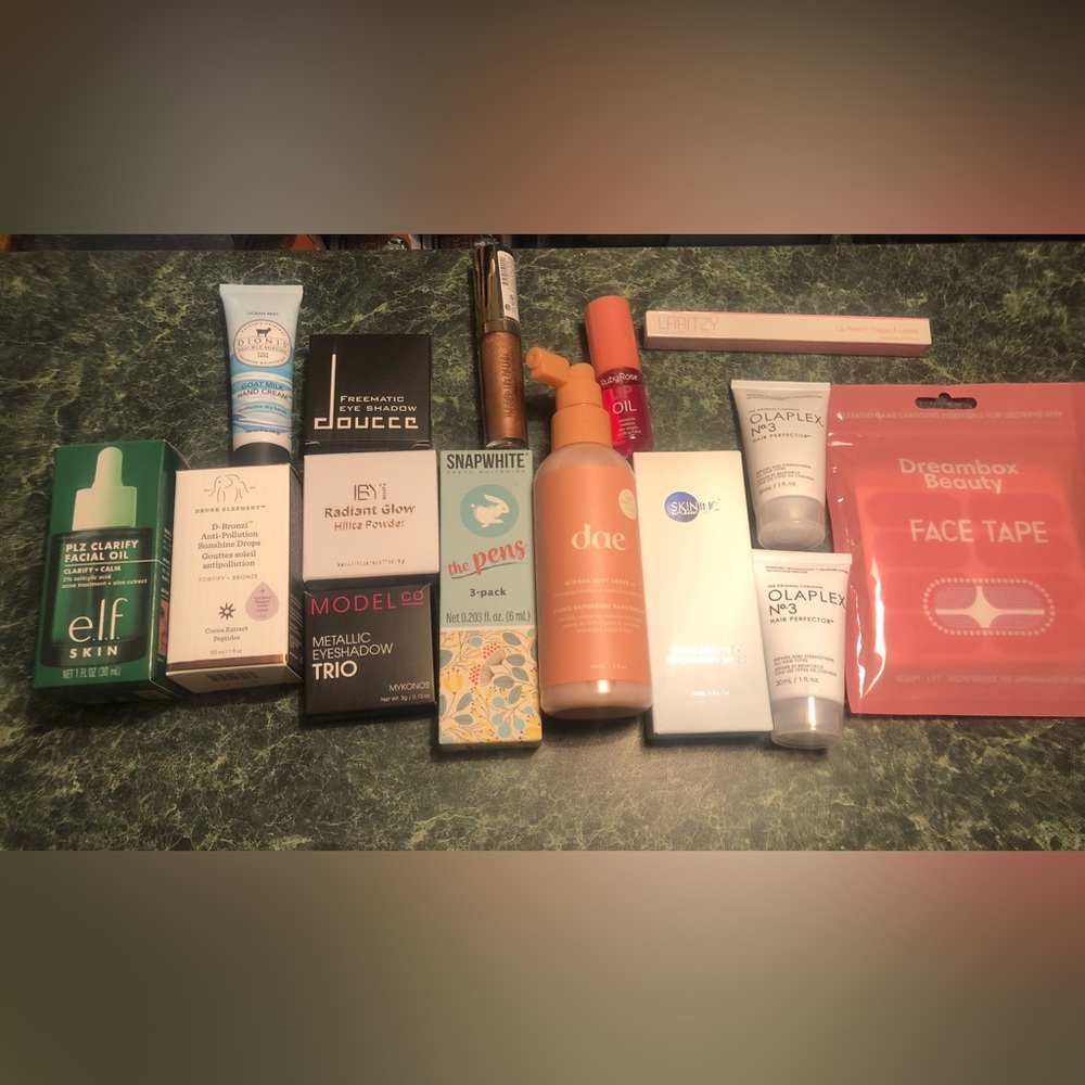 Drunk elephant face tape & more New